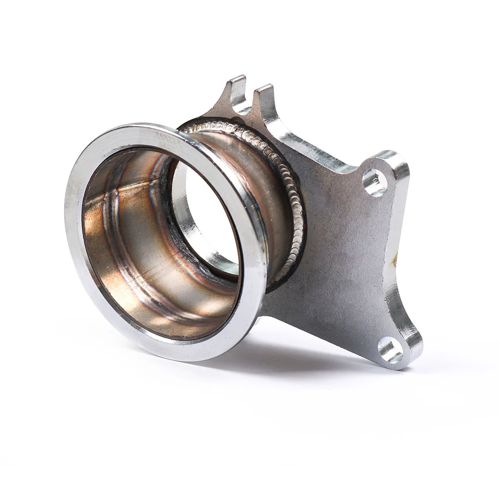 Для T3/T4 Turbo 5 болтов на 3-дюймовый V-образный фланец турбо адаптер из нержавеющей
