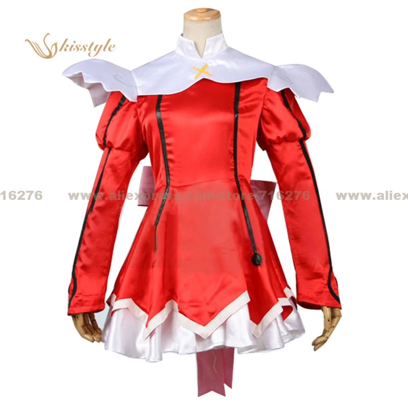 

Anime Kaito Tenshi Twin Angel Haruka Minazuki Red Uniform COS Clothing Cosplay Costume,Customized Accepted