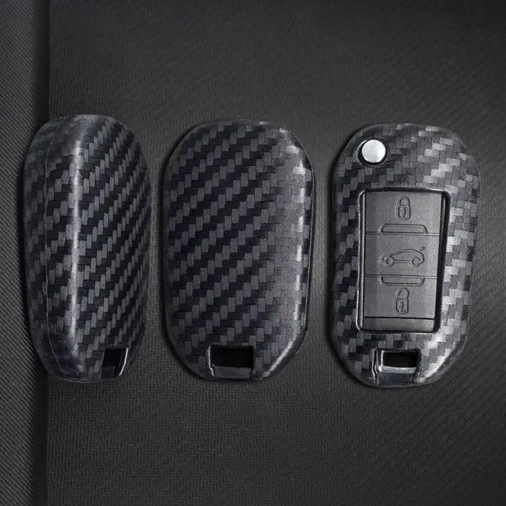 Для стайлинга автомобилей силиконовые ключи 3 пульты чехол Fob для Peugeot 3008 208 308 508 408
