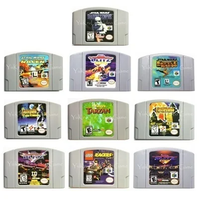 Картридж для видеоигр Castlevania, картридж для Nintendo N64, США, NTSC, английская версия