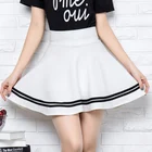 Женская юбка-трапеция с высокой талией, юбка в полоску с вышивкой, Женская юбка с эластичным поясом для танцев, юбка в клетку