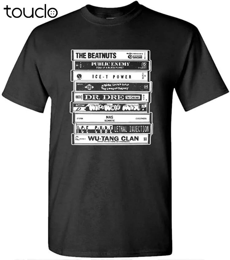 

Hip Hop Artists Cassettes Old School Rap - T-Shirt unisex