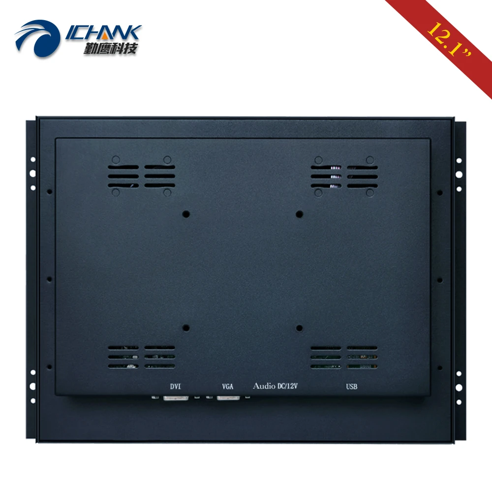 ZK120TC-DUV1/12 1 дюйма 800x600 4:3 DVI SVGA USB Встроенный открытый корпус настенный резистивный