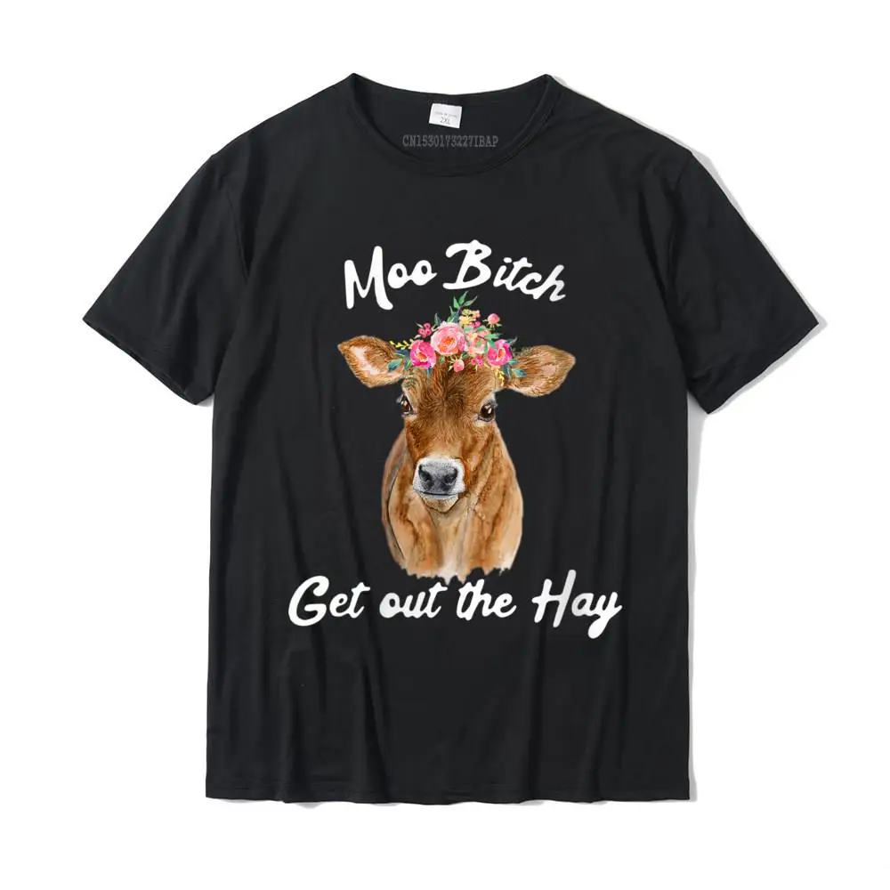 

Футболка мужская хлопковая оверсайз с круглым вырезом, с забавной коровой