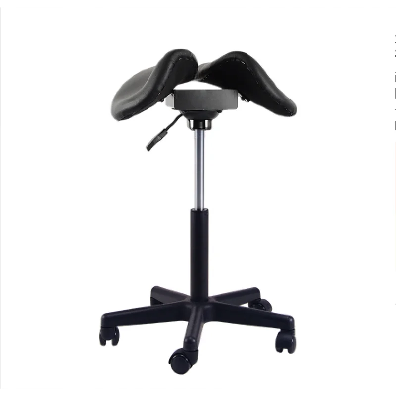 

Comfortable Adjustable Saddle Stool Seat Furniture Ergonomic Medical Office Saddle Chair Rolling Swivel Chair for HomeDental