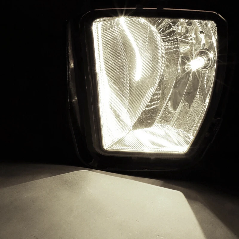 1 пара автомобильных Дымчатых линз противотуманные фары на передний бампер с