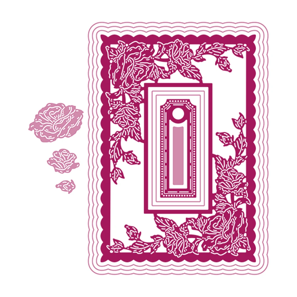 

Hot Selling Timeless and Elegant 2021 New Metal Cutting Dies Scrapbook Diary Decoration Embossing Template Diy Gift Handmade