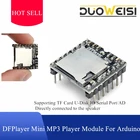Лидер продаж, DFPlayer, мини mp3-плеер, модуль для Arduino, черный