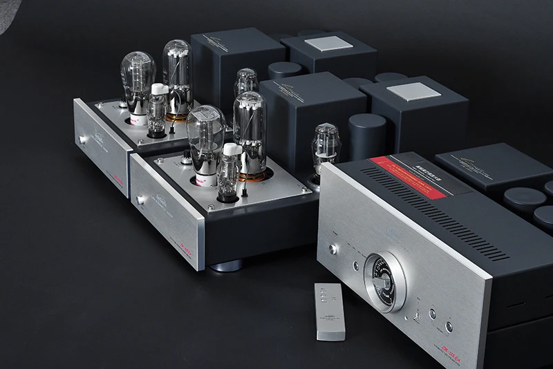 W-002 линейный магнитный LM-512CA ламповый усилитель предусилитель 3* RCA 1* XLR вход 6KZ8 6922 22DE4 с пультом дистанционного управления