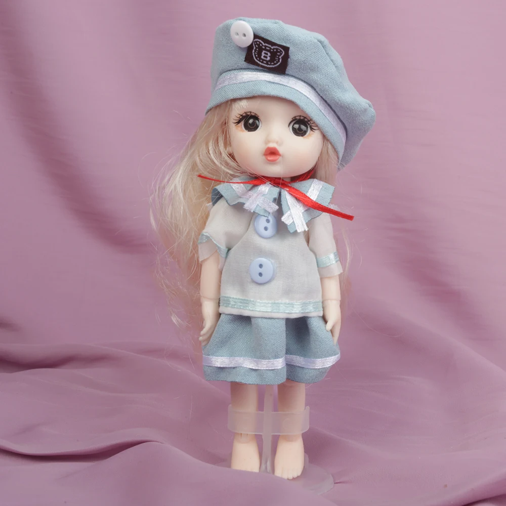 16 см Pout рот BJD кукла Женская Мини bjd игрушка 13 подвижных шарнирных кукол Yawn