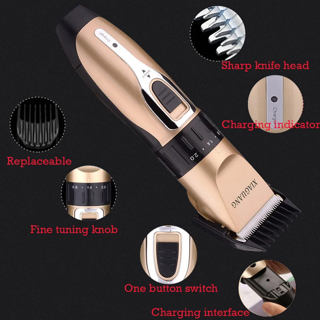 Парикмахерская Машинка для стрижки волос профессиональный электрический