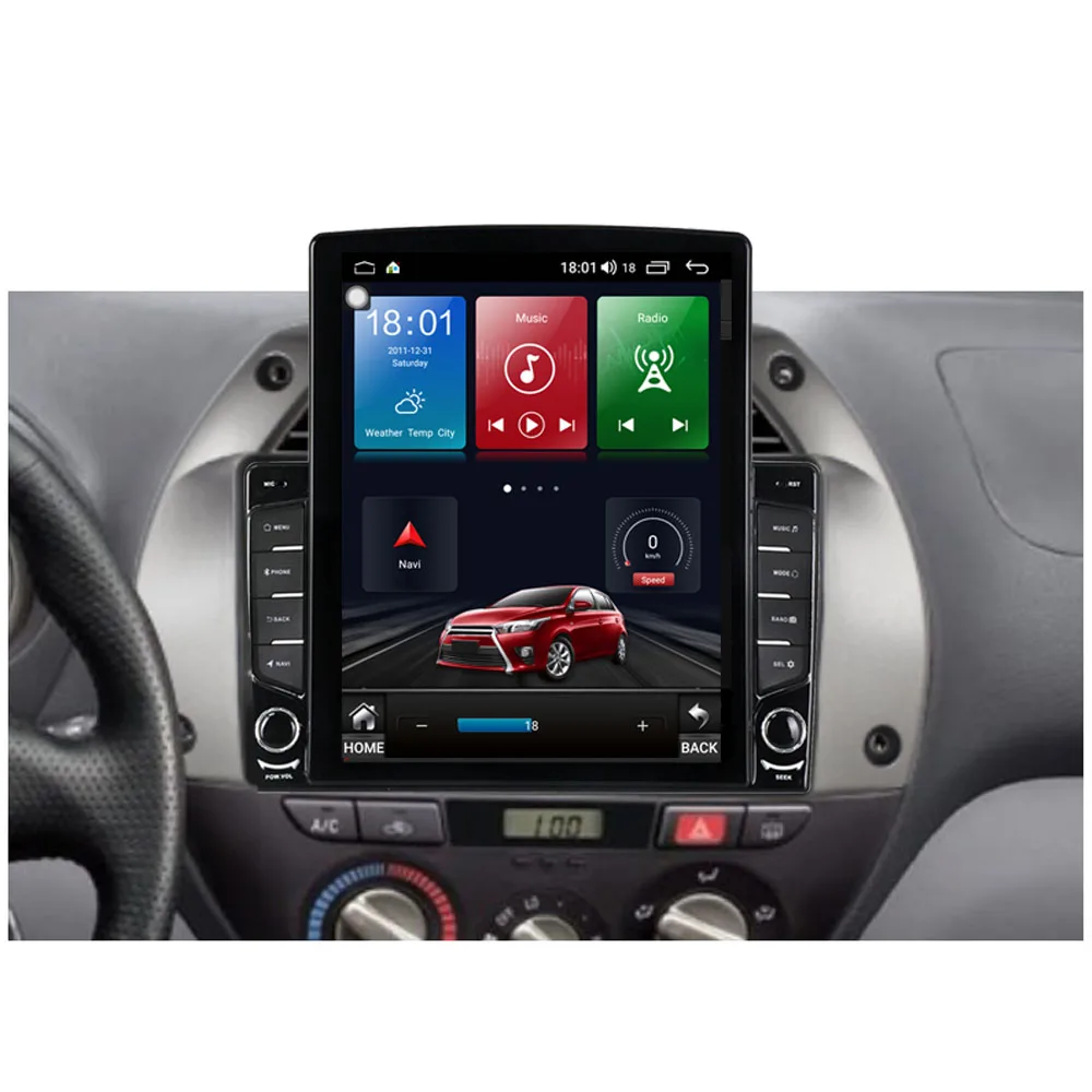 Radio Multimedia con GPS para coche, Unidad Principal Navi, IPS, DSP, Android 10, 64GB, para TOYOTA RAV4 2001-2006, RAV