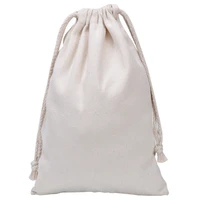 beige natural burlap linen jute drawstring pocket party favors packaging bag wedding candy gift sacks 20x25cm 20pcs