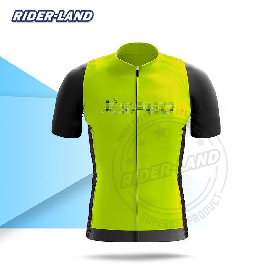 Мужчины Велоспорт одежда лето Pro команды Джерси с коротким рукавом Дорожный