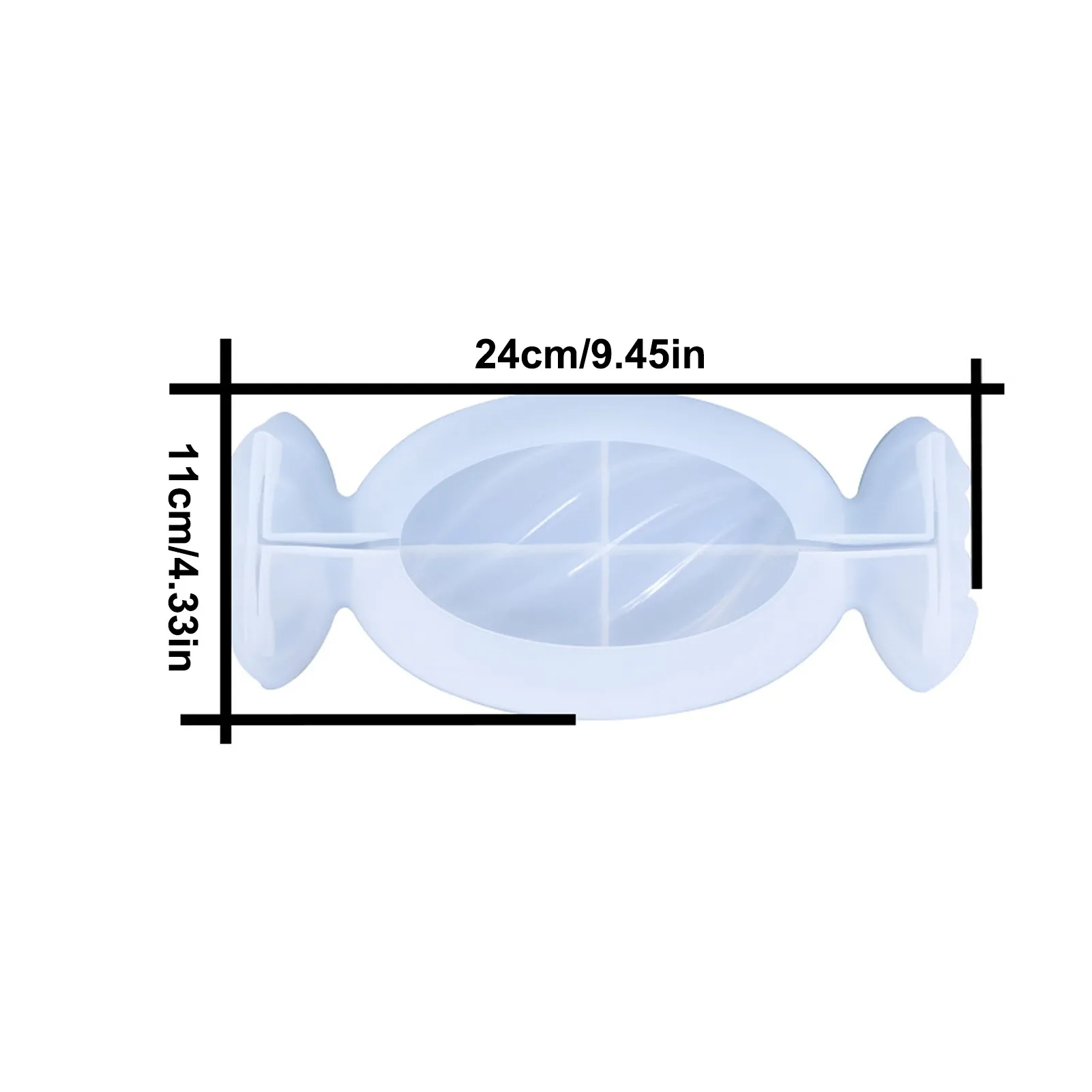 

Candy Plate Dish Casting Silicone Mould DIY Crafts Making Tool Crystal Epoxy Resin Mold Handmade Jewelry Drop Shipping 45a