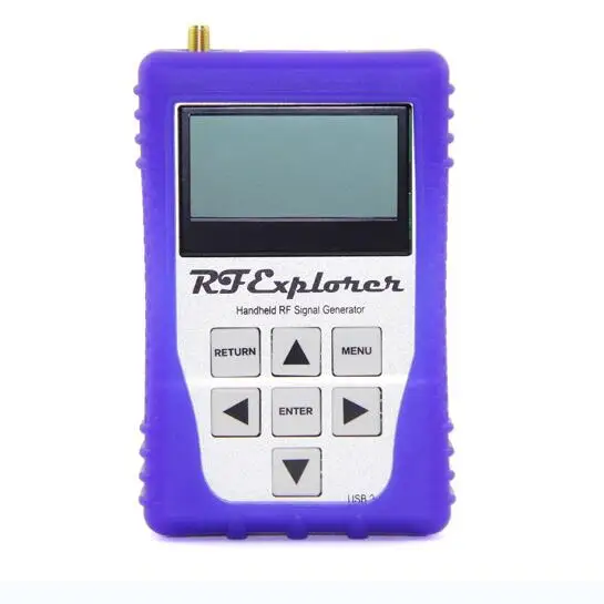 

RF Explorer 6G Combo Handheld Spectrum Analyser with Case Plus an RFEMWSUB3G Expansion Module109990063 Purple Rubber