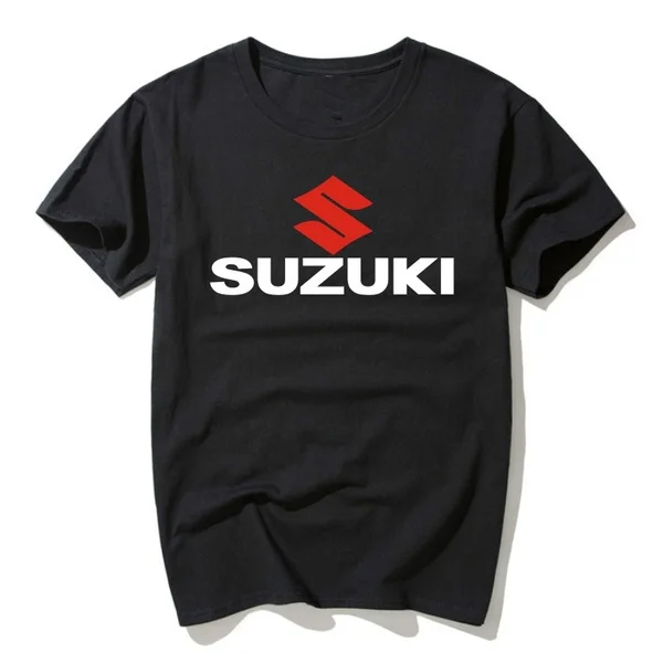 

Ectic Suzuki Motorsport Team Logo Fashion Tops T-shirt Men 100% Cotton Short Sleeve Custom T Shirt European