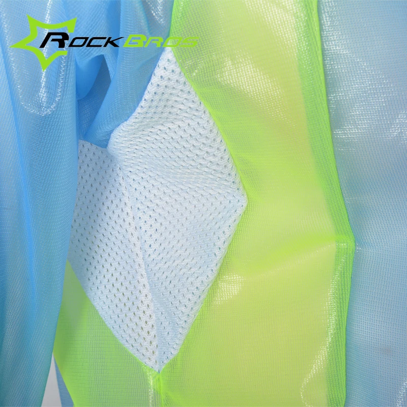 RockBros Мужская велосипедная куртка дождевик водонепроницаемый ТПУ ветрозащитный