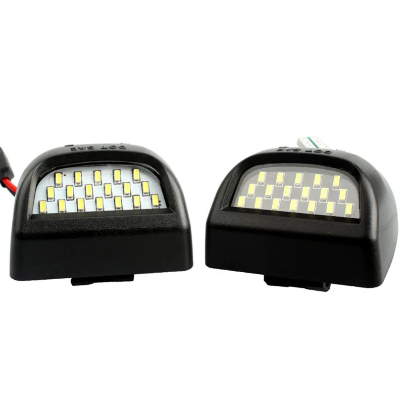 

6000K 18-SMD Full LED License Plate Lights For Chevrolet Silverado GMC