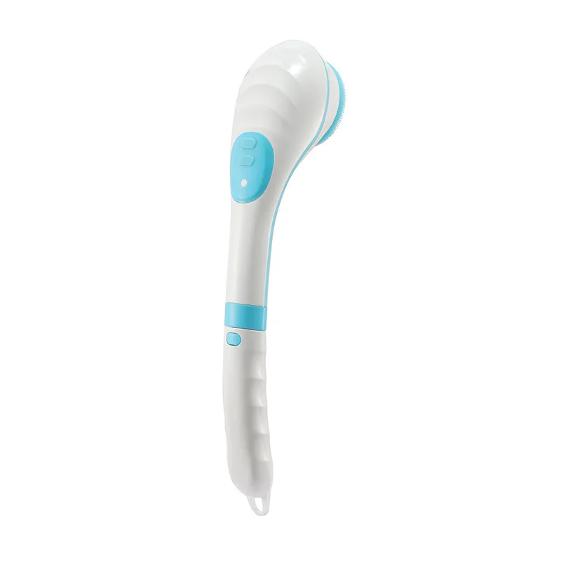 

5 in 1 Electric Bath Shower Brush Handheld Massage Body Brush Back Clean Long Handle Body Cleaning Spa Exfoliating Washer brush