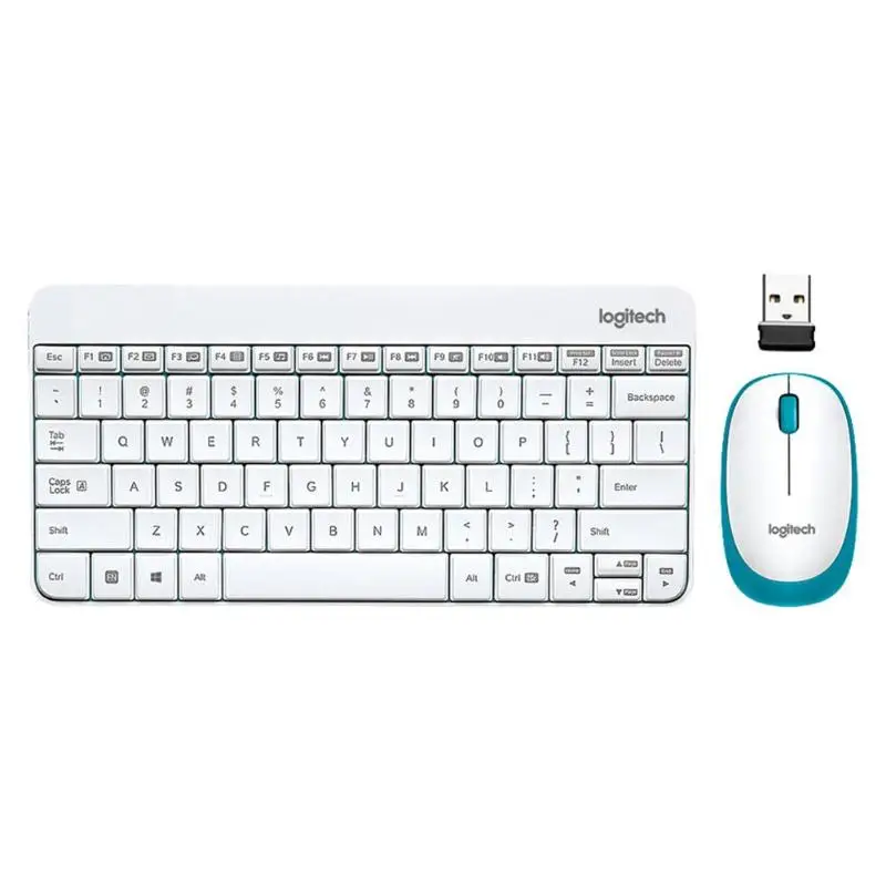 Logitech MK245 ноутбук мини клавиатура Мышь ПК USB Беспроводной 1000 Точек на дюйм
