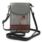 Forrest Gump сумка через плечо забавные кожаные женские сумки для покупок студенческий Подарочный кошелек