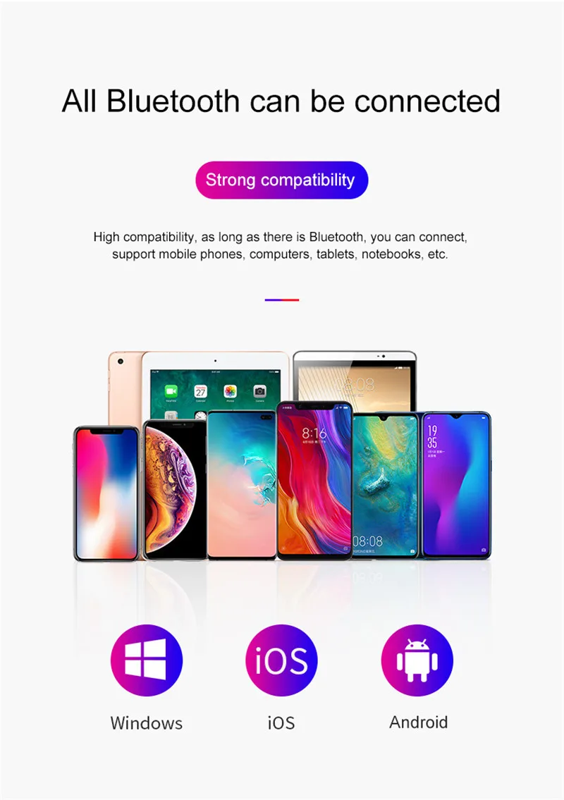 F9 TWS, беспроводные наушники, Bluetooth V5.0, спортивные наушники, светодиодный дисплей, 2000 мАч, внешний аккумулятор, микрофон