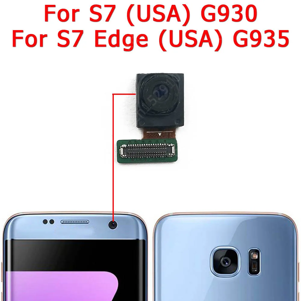 Модуль передней и задней камеры для Samsung Galaxy S7 Edge США G930 G935 запасные части|Шлейфы