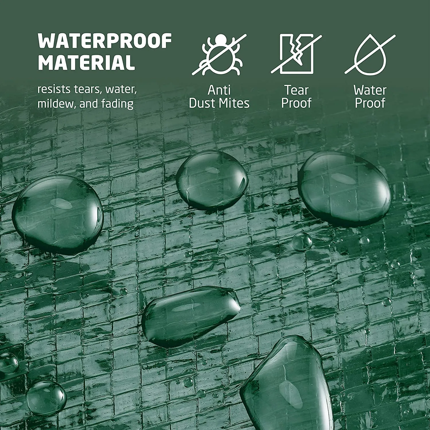 

top selling Comes With Durable Reinforced Handles And Double Zips-Waterproof Material For Dust, Moisture And Insect Resistance