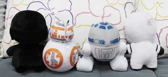 Новое поступление Звездные войны The Force Awakens BB-8 R2-D2 робот аниме милая мягкая плюшевая игрушка подарок на день рождения для детей