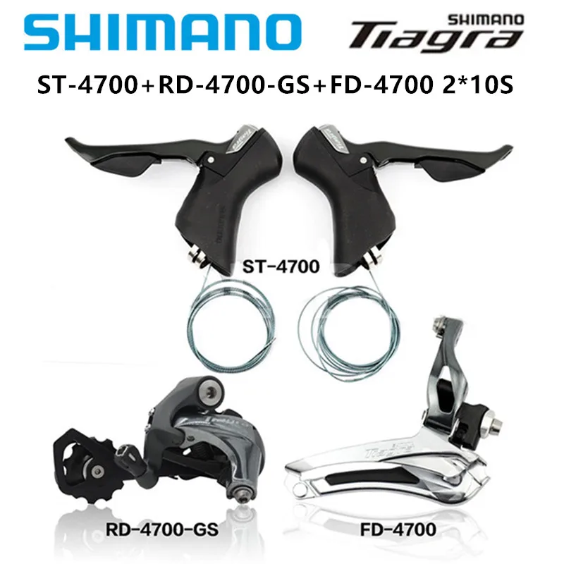 SHIMANO TIAGRA ST 4700 Дорожный комплект ручной переменный палец циферблат 10 Скорость 20 RD GS