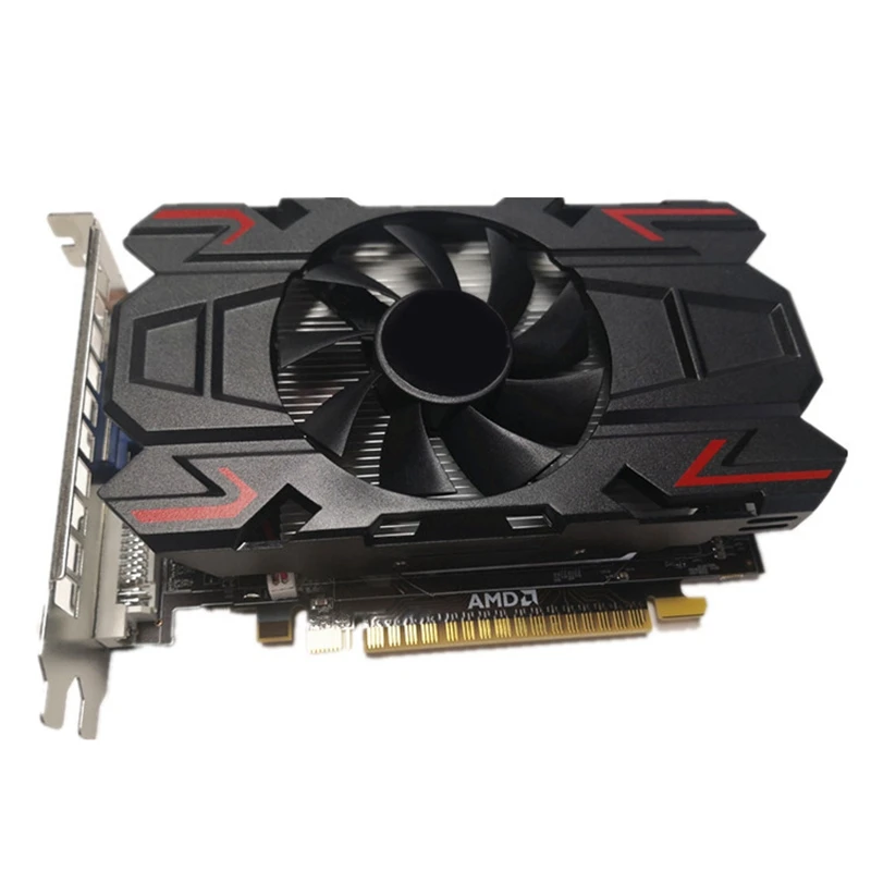 HD6770 1 ГБ 128 бит DDR5 Видеокарта для настольного компьютера PCI Express 2 0 игровая