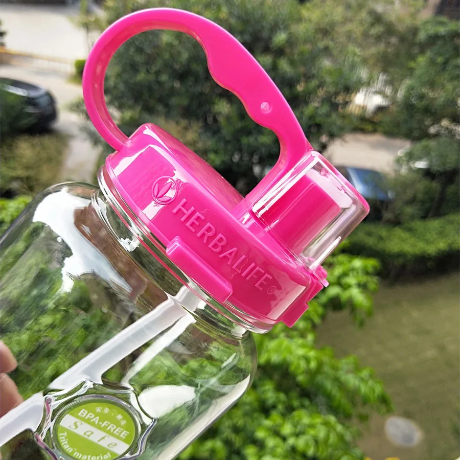 1000 мл 2000 не содержит Бисфенол А розово красная портативная космическая бутылка