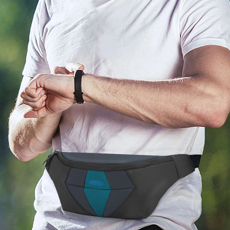 

all-match Waist Bag Men Casual Running Cycling Male Waist Pack Bag Fanny Pack Phone Bags Travel Belt Bag Pouch For Money Fashion