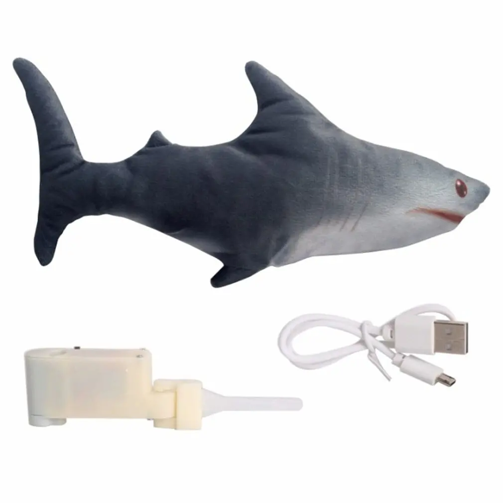 

Электрические плюшевые игрушки, удобные игрушки, имитация морской жизни, электрическая большая белая искусственная Мягкая кукла, креативн...