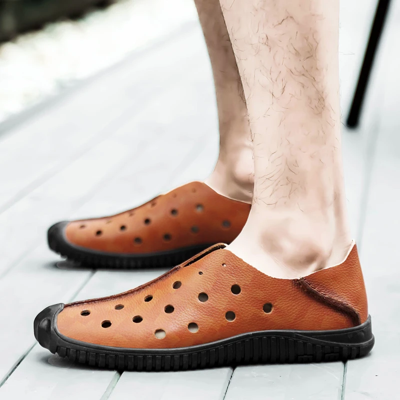 

Men Genuine Leather Shoes Boat Man's shoe Loafers Mocassin Men's loafers Man Slipons Moccasins Hot Sale Driving Footwear