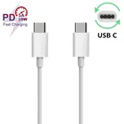 Кабель PD Type C к USB C для Samsung Galaxy Note 10 20 S20 A71 25 Вт, провода для быстрой зарядки и передачи данных для Xiaomi 11 POCO M3 LG G8 Realme 7 6