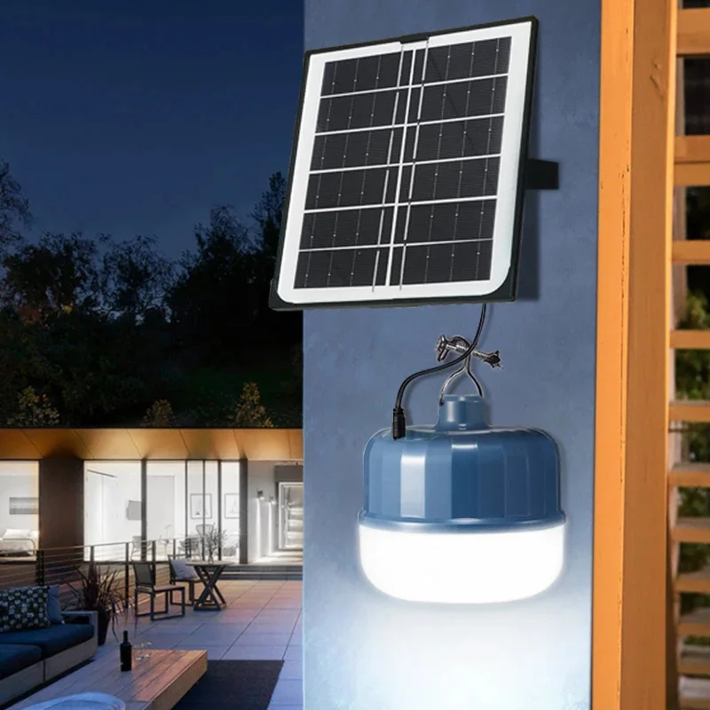 

LED Solar Bulbs Outdoor Waterproof With Hook USB/Sunlight Powered Lamp Camping Trekking Tent Lighting Solar Emergency Light