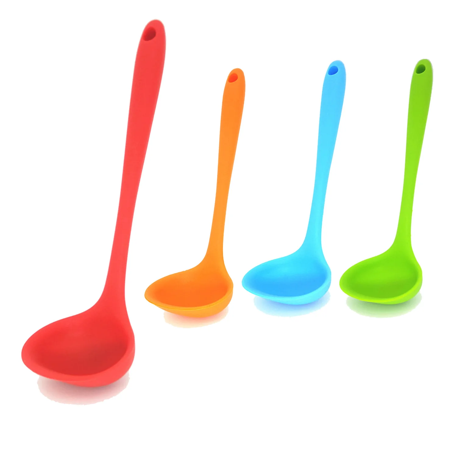 Schnesland 21CM Silicone Ladle FDA Standard Soup Ladle Kitchen Tool