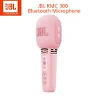 Профессиональный микрофон JBL KMC 300 для караоке, беспроводной Динамический портативный микрофон для телефона, Bluetooth