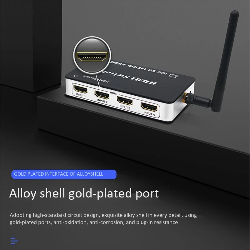 Беспроводной мультимедийный проигрыватель 1080P HDMI 2 4G и телефон двухдиапазонный Wi