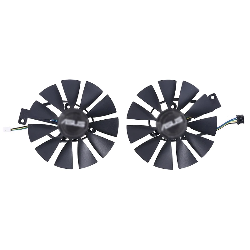 

87mm T129215SH FDC10U12S9-C 4Pin RTX 2060 2070 2080 DUAL Advanced OC Fans For -ASUS GeForce RTX2080 RTX2070 GAMING Card Fan P82A