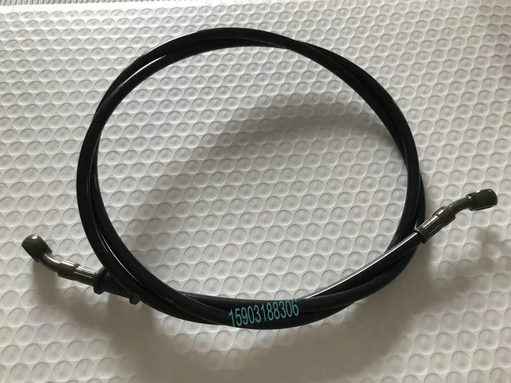 Цветной мотоциклетный шланг длина 100 см из нержавеющей стали плетеный ПВХ