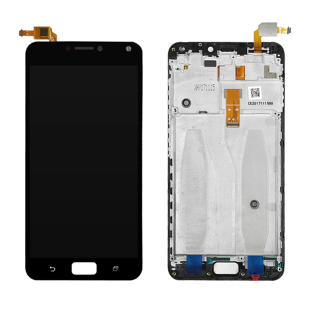 Оригинальный датчик для Asus Zenfone 4 Max ZC554KL ЖК сенсорный экран дигитайзер Запасные