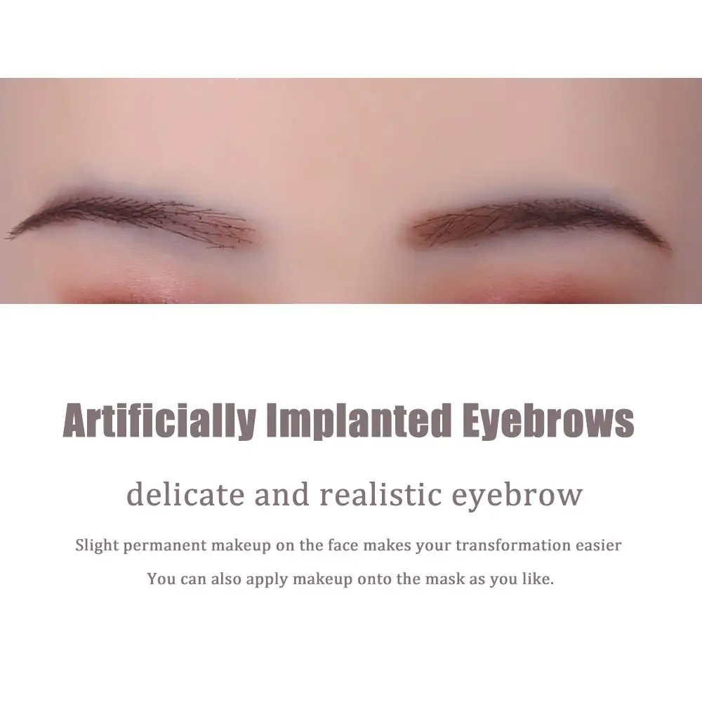 Мягкая здоровая силиконовая Кристин фальшивая маска искусственная с