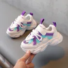 Детская обувь для мальчиков, детские кроссовки, модная эксклюзивная дышащая Спортивная обувь для маленьких детей и девочек, размер 21-30