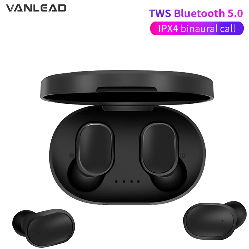 Bluetooth гарнитуры A6S 5 0 TWS для Xiaomi Airdots Беспроводные наушники с шумоподавлением