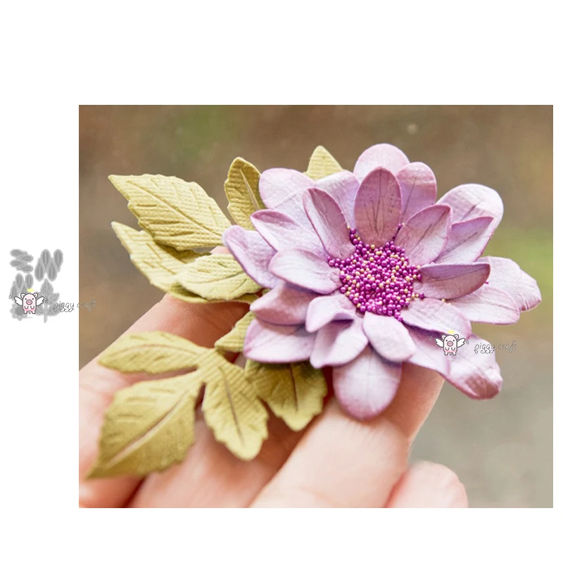 Mmao ремесла металлические стальные Вырубные штампы новый цветок лист Декор