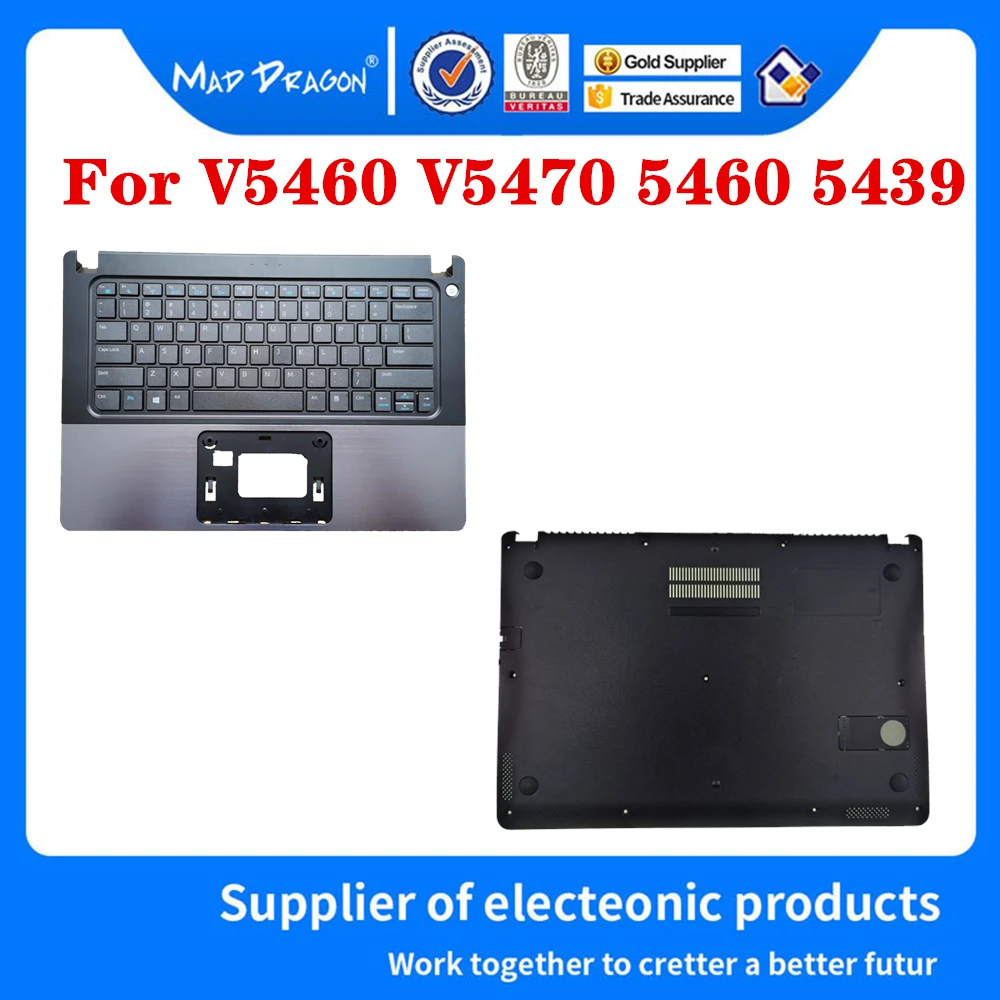 Laptop Bottom Base Bottom Cover Assembly Palm rest keyboard For Dell VOSTRO V5460 V5470 5460 5470 V5480 5480 5439 0KY66W KY66W