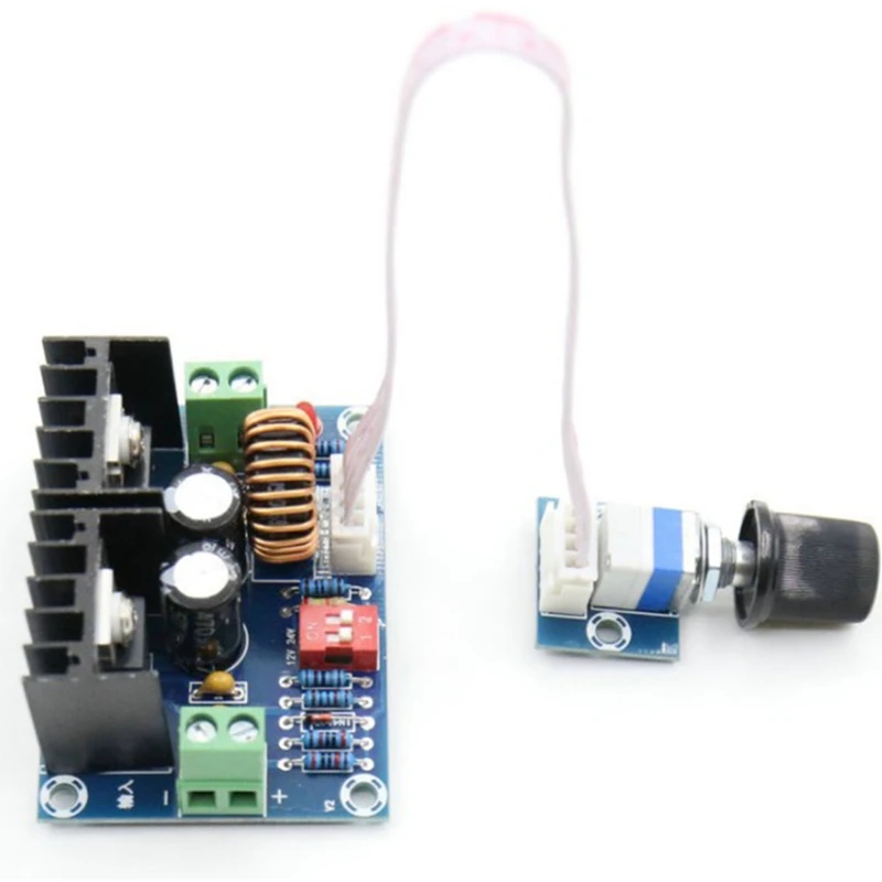 

Xh-M405 модуль регулятора напряжения постоянного тока 200 Вт Xl4016, понижающая плата высокой мощности 8a с внешним потенциометром